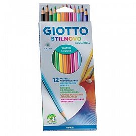 LAPIZ DE COLOR GIOTTO STILNOVO ACUARELABLE CJ X12